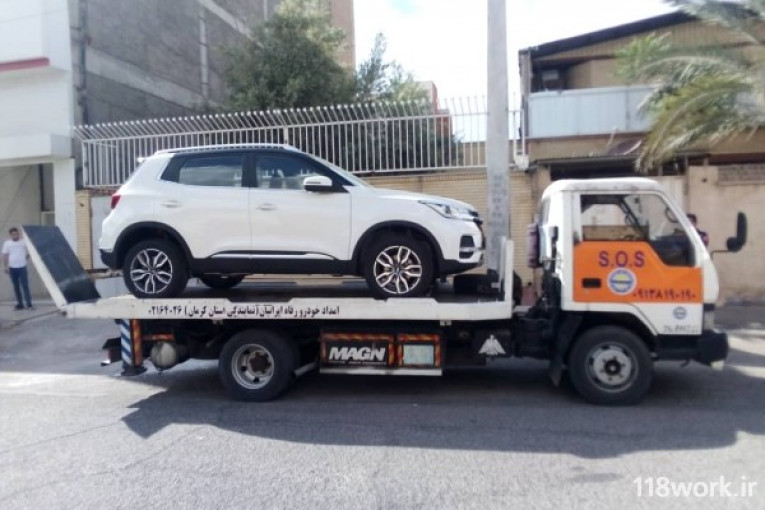 امداد خودرو رفاه ایرانیان در کرمان 09138190190