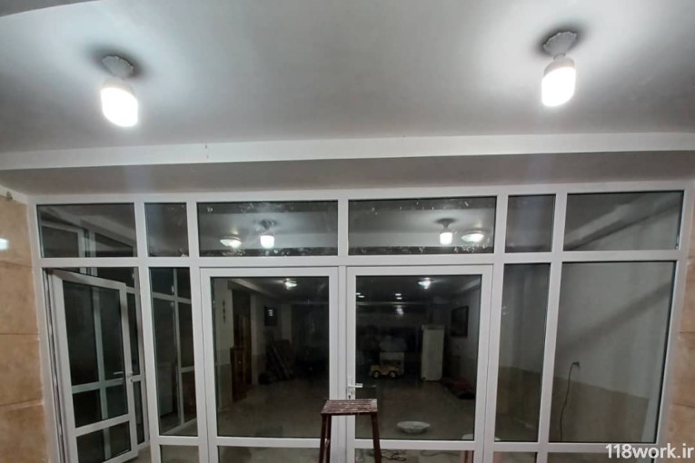 ساخت و نصب درب و پنجره دوجداره upvc ویرکارا در خرم آباد