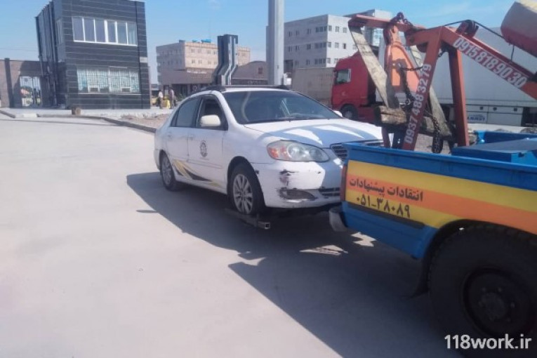 امداد خودرو و یدک کش عزیزی در مشهد