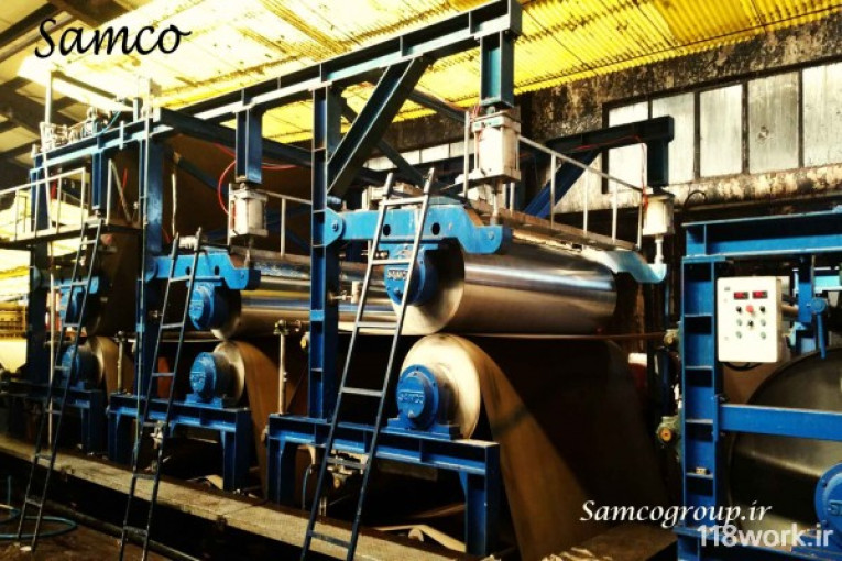 طراحی و ساخت ماشین آلات کاغذسازی گروه صنعتی سامکو در تبریز