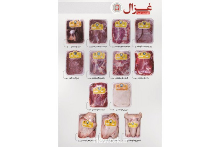 کارخانه شرکت غزال گوشت رجاء در مشهد