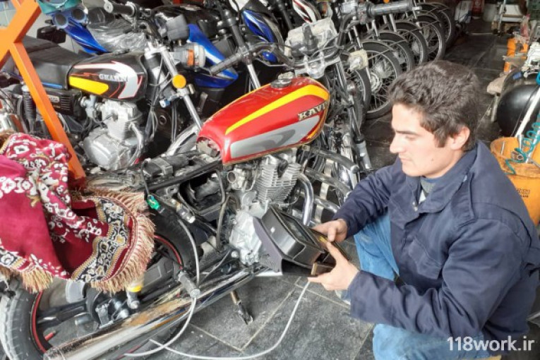 نمایشگاه موتور سیکلت ساوین و نمایندگی همتاز در آذربایجان شرقی