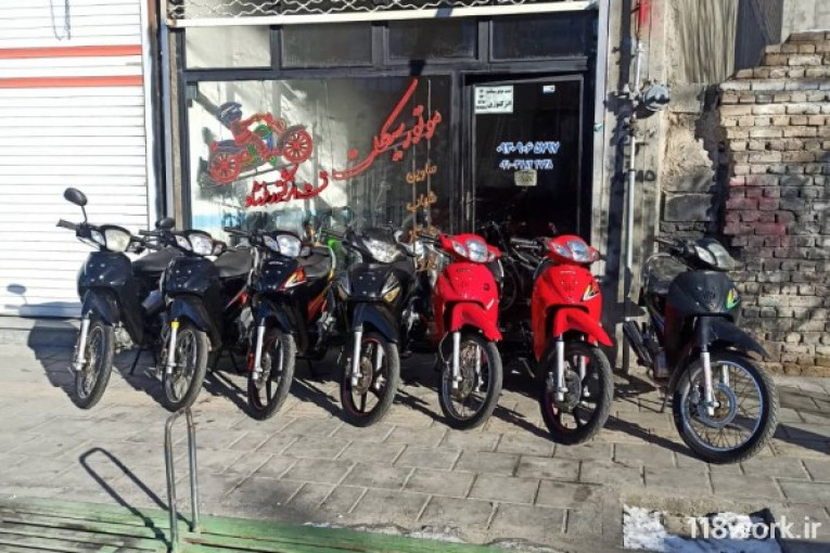 نمایشگاه موتور سیکلت ساوین و نمایندگی همتاز در آذربایجان شرقی