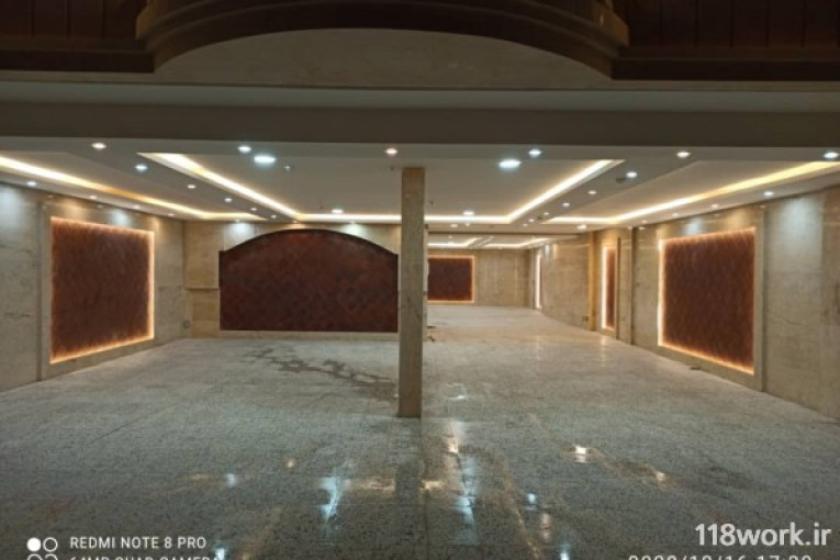 طراحی داخلی ساختمان رحمانی در مشهد