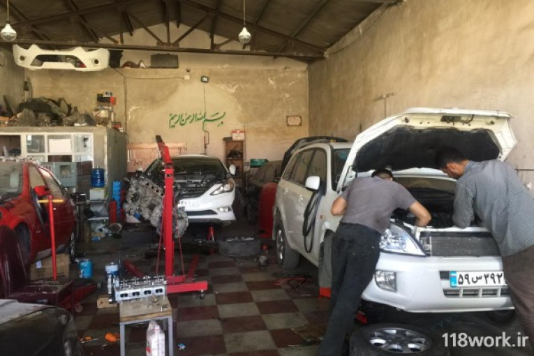 تعمیرگاه خودرو های چینی و اتوماتیک بیست در سنندج