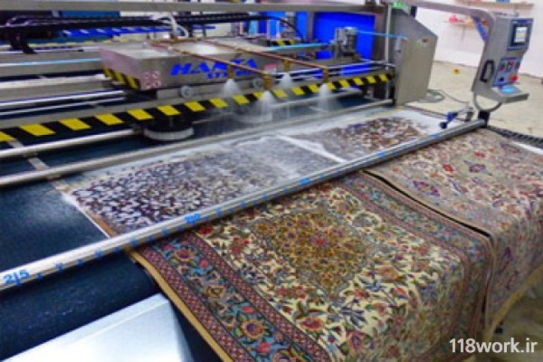 کارخانه قالیشویی گل مهر در تهران