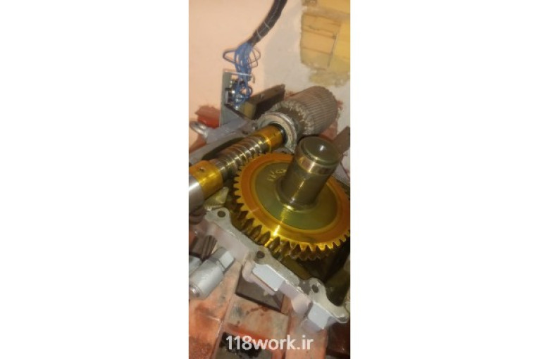 تعمیر موتور گیربکس آسانسور قدس در تهران