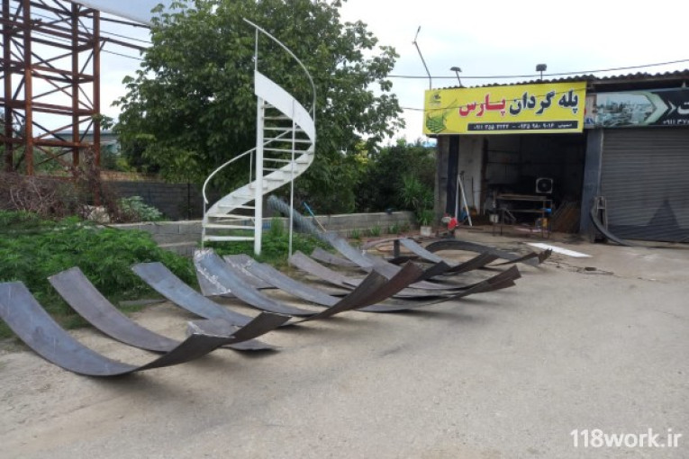 خدمات پله گردان پارس در ساری مازندران
