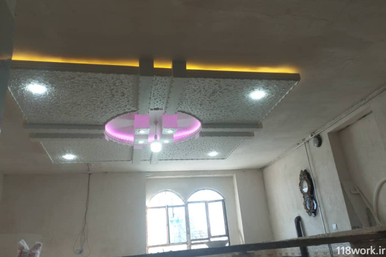 گچ کاری مدرن در تایباد