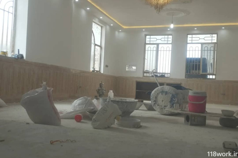 گچ کاری مدرن در تایباد