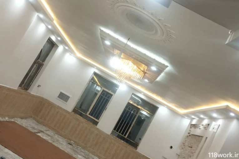 گچ کاری مدرن در تایباد