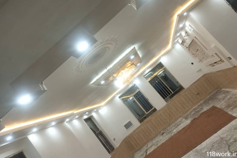 گچ کاری مدرن در تایباد