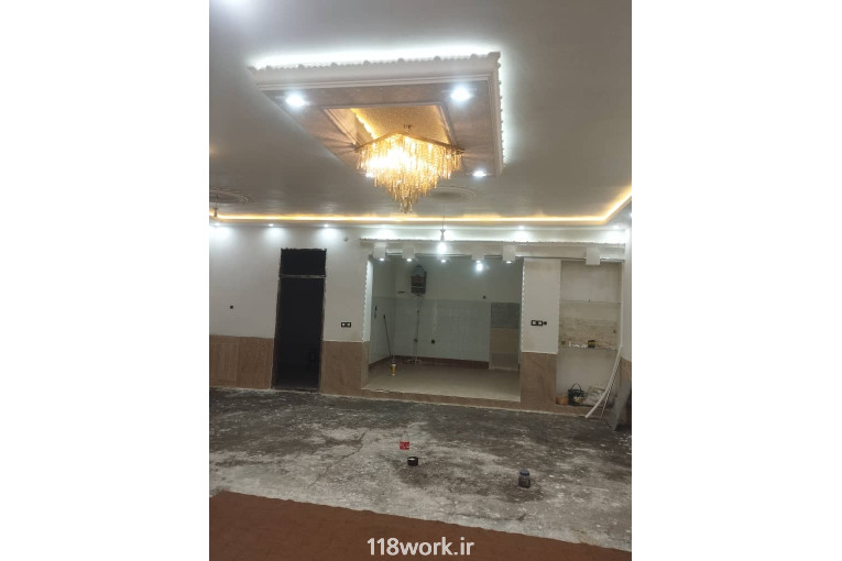 گچ کاری مدرن در تایباد