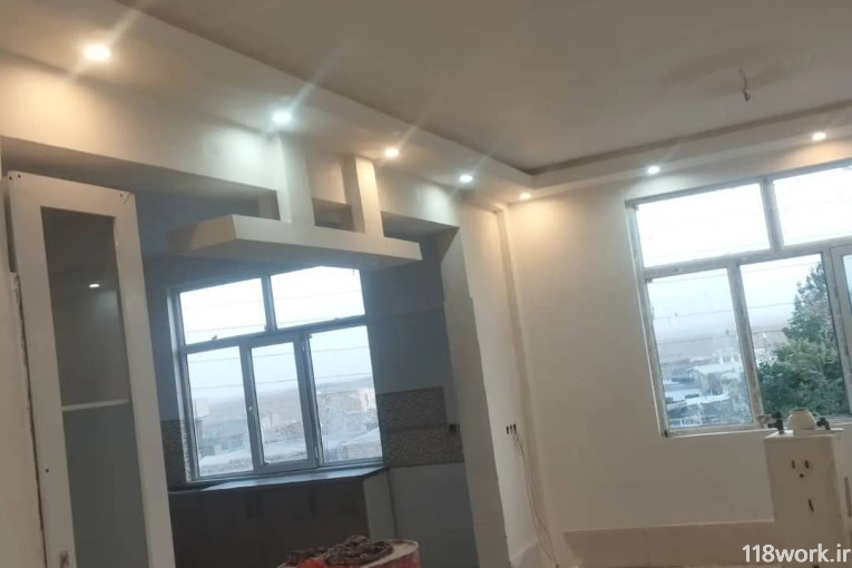 گچ کاری مدرن در تایباد