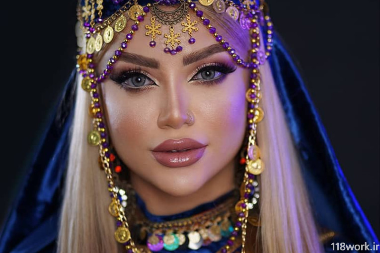 میکاپ مری الماسی در کرمانشاه