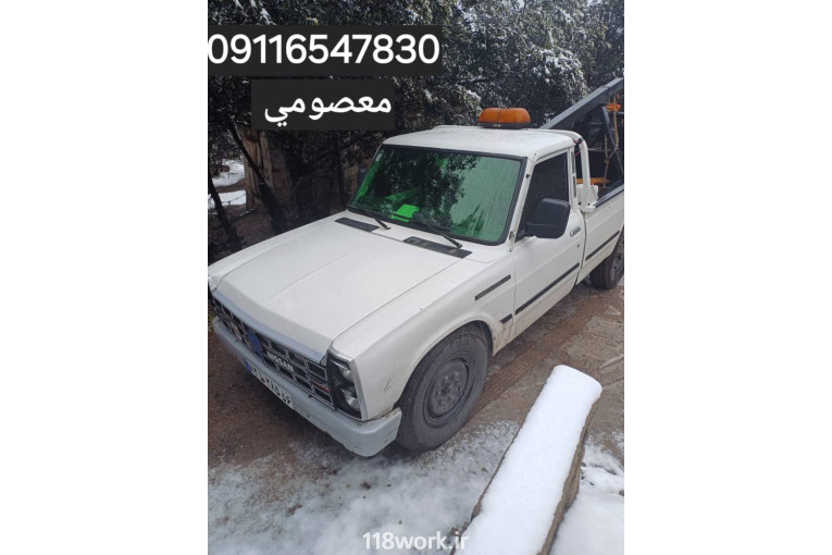 امدادخودرو و یدک کش معصومی در رودبار