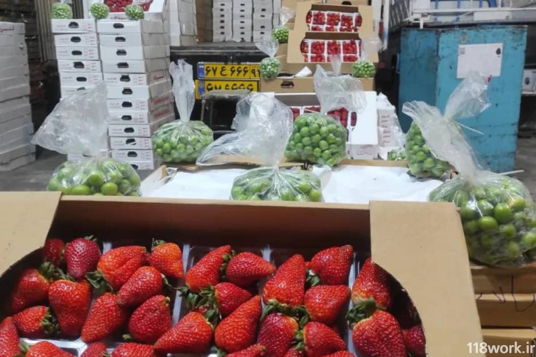 بارفروشی و تره بار اولیایی در شیراز